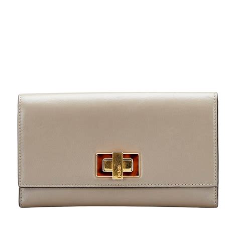 fendi peekaboo wallet|Fendi peekaboo.